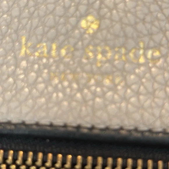 Kate Spade New York Chester street dessi Crossbody Bag Beige Strap Tassel - Picture 2 of 11